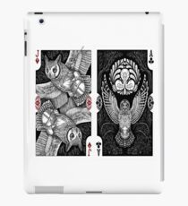 owl special poker cards artwork iPad Case/Skin