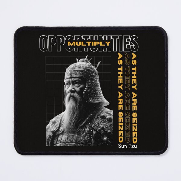 Item preview, Sun Tzu - Opportunities multiply as they are seized. designed and sold by PosiPrints.