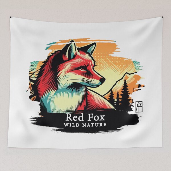 Item preview, Red Fox - WILD NATURE - RED FOX -18 designed and sold by ArtProjectShop.