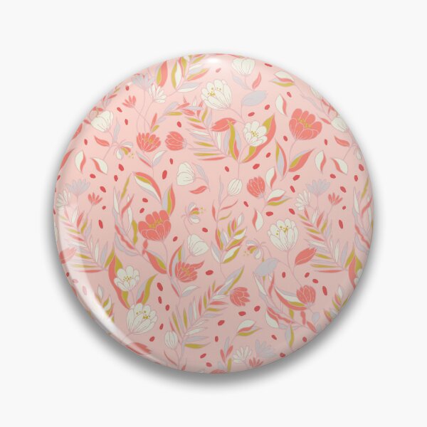 Item preview, Floral Pattern in soft pink color palette designed and sold by BrankaPD.
