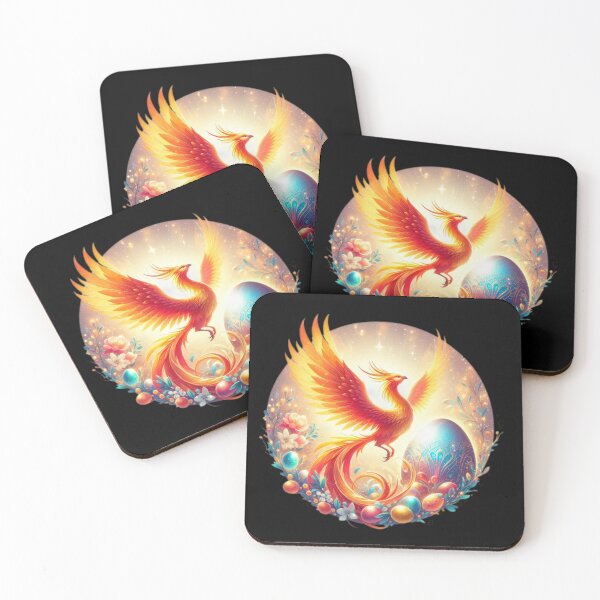 Item preview, phoenix Easter mythical animals designed and sold by Expressions-Sel.