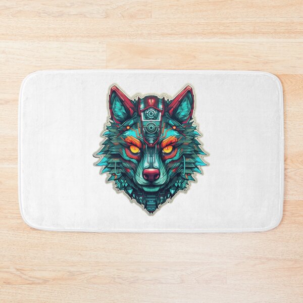 Item preview, Cyber Wolf // Wolf // cool animal // Cyber Animal // Future animal art // Animal Warrior // Animal cute art designed and sold by SMARTKIT  DESIGNAGENCY.