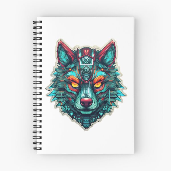 Item preview, Cyber Wolf // Wolf // cool animal // Cyber Animal // Future animal art // Animal Warrior // Animal cute art designed and sold by SMARTKIT  DESIGNAGENCY.