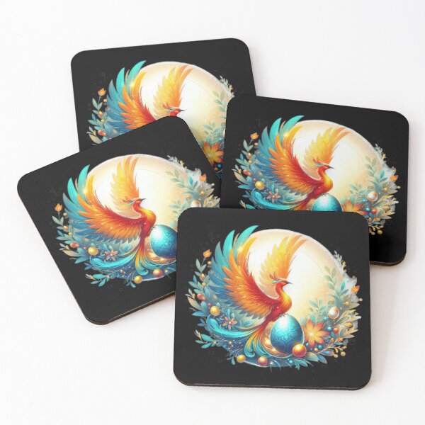 Item preview, Easter phoenix mythical animals designed and sold by Expressions-Sel.