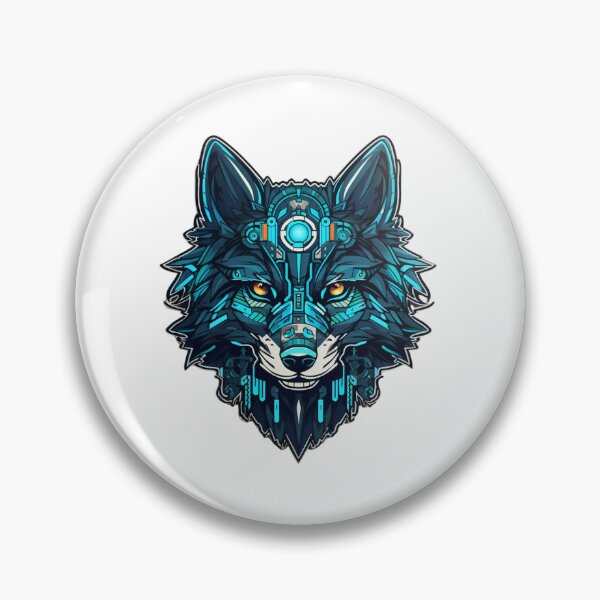 Item preview, Cyber Wolf // Wolf // cool animal // Cyber Animal // Future animal art // Animal Warrior // Animal cute art designed and sold by SMARTKIT  DESIGNAGENCY.