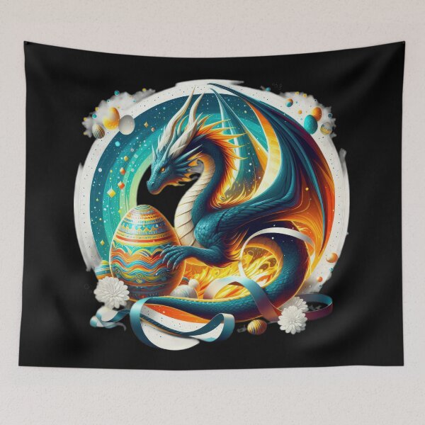 Item preview, Easter Dragon mythical animals designed and sold by Expressions-Sel.