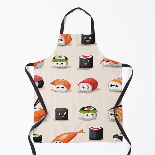 Item preview, Kawaii Sushi Lover Pattern Art designed and sold by DreamCraze.