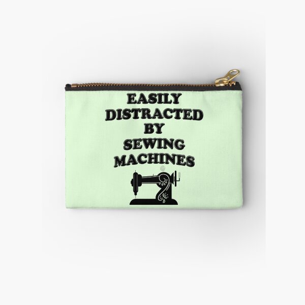 Item preview, Easily Distracted By Sewing Machines designed and sold by stressedrodent.