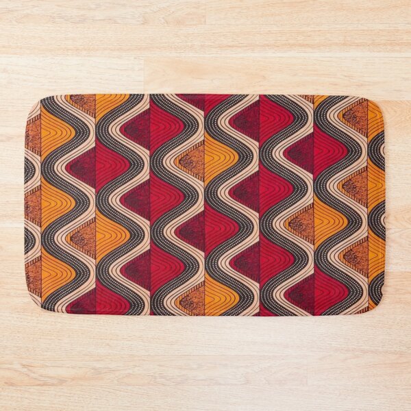 Item preview, African Wave Print designed and sold by ZedColors.