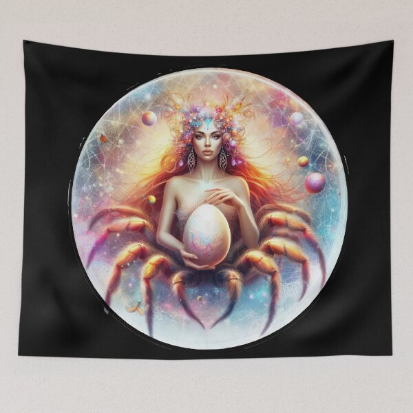 Item preview, spider woman Easter mythical animals designed and sold by Expressions-Sel.
