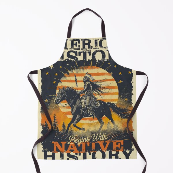 Item preview, American History Begins With Native History designed and sold by Wild-Co.