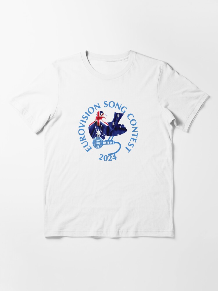 Thumbnail 3 of 7, Essential T-Shirt, Aussie Eurovision 2024 designed and sold by RedHairedAmazon.