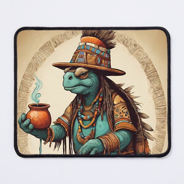 Item preview, Tortoise shaman, Beautiful Drawing 5 designed and sold by gao7650.