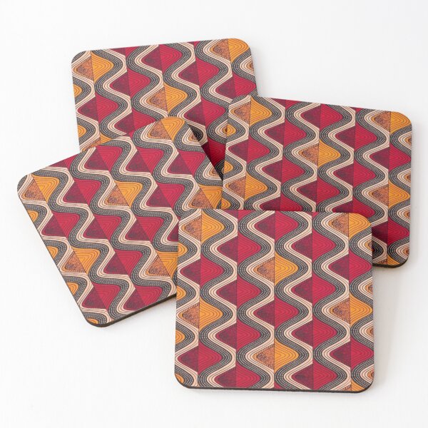 Item preview, African Wave Print designed and sold by ZedColors.