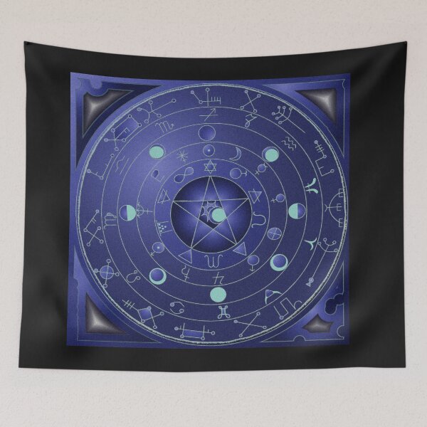 Item preview, Protection Circle of Stars designed and sold by Raven Orthaevelve.