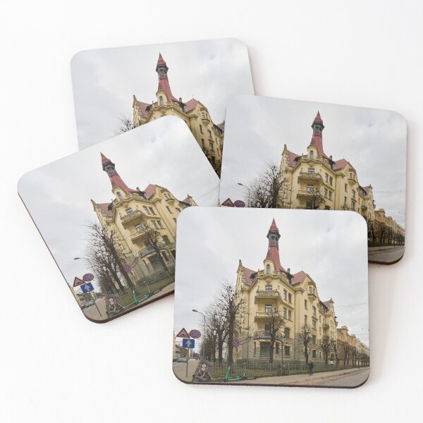Item preview, Corner house. Riga 2024 designed and sold by Jouko Lehto Photography.
