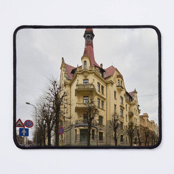 Item preview, Corner house. Riga 2024 designed and sold by Jouko Lehto Photography.