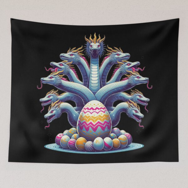 Item preview, hydra Easter mythical animals designed and sold by Expressions-Sel.