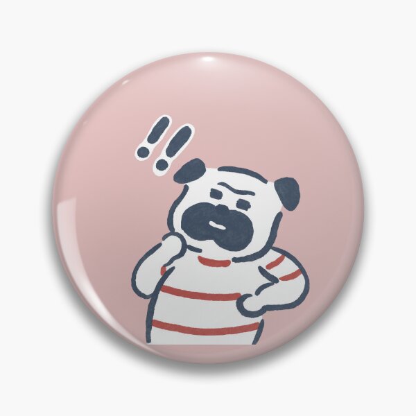 Item preview,  shock and cartoon pug designed and sold by LittleAdong.