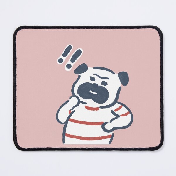 Item preview,  shock and cartoon pug designed and sold by LittleAdong.