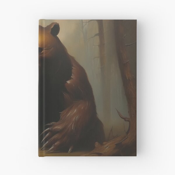 Item preview, Scary Horror Bear Oil Painting designed and sold by DreamCraze.