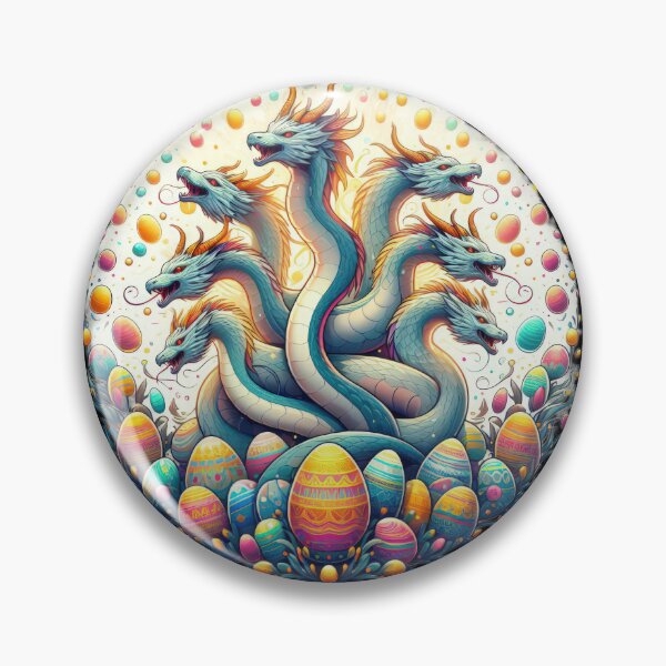 Item preview, Easter hydra mythical animals designed and sold by Expressions-Sel.