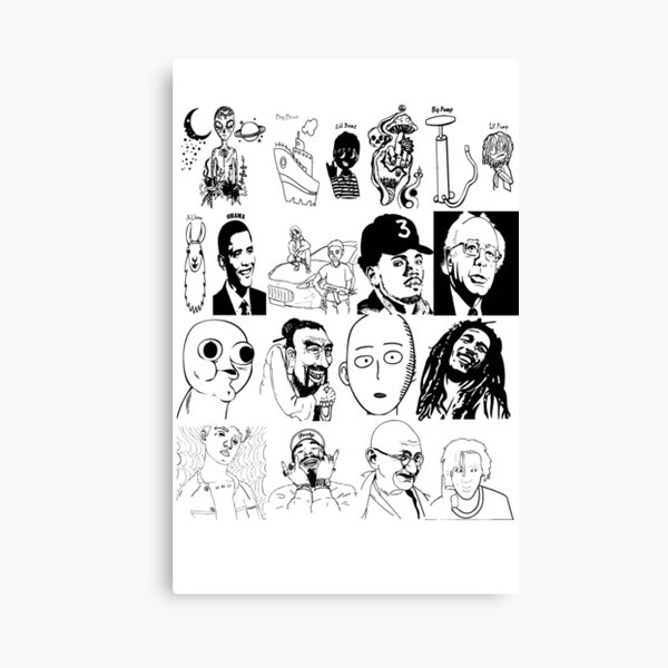 Trap Collage Canvas Prints | Redbubble