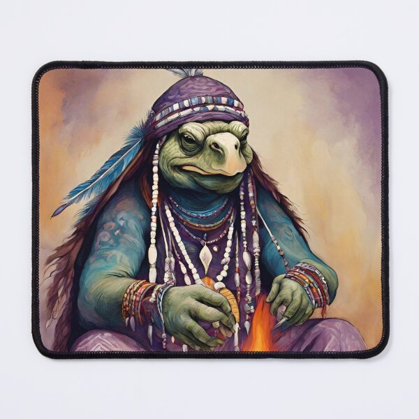 Item preview, Tortoise shaman, Beautiful Drawing 7 designed and sold by gao7650.