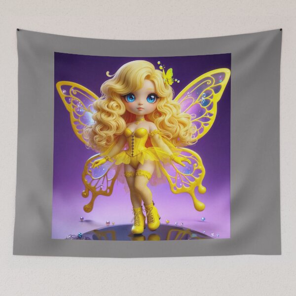 Item preview, Yellow Chibi Fairy Lumina designed and sold by CHIBI_POPZ.