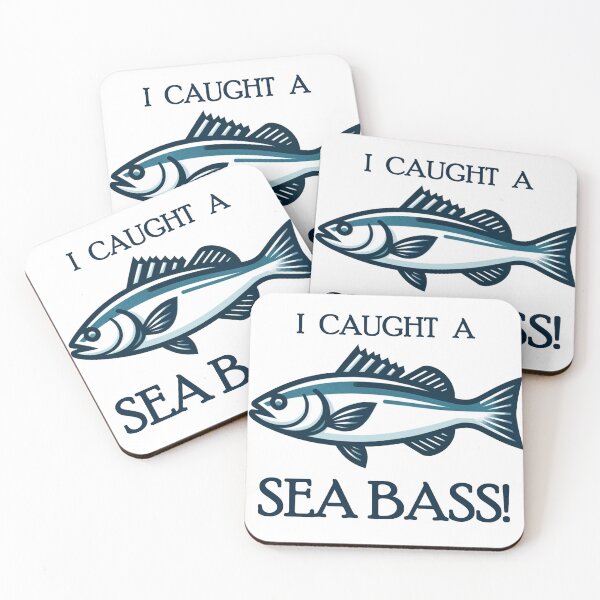 Item preview, I Caught a Sea Bass! designed and sold by erysavy.