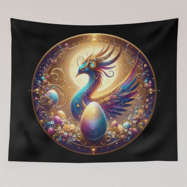 Item preview, magical bird Easter mythical animals designed and sold by Expressions-Sel.