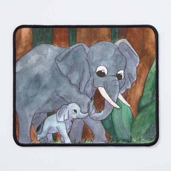 Item preview, Watercolor elephant designed and sold by Chouetteplanete.