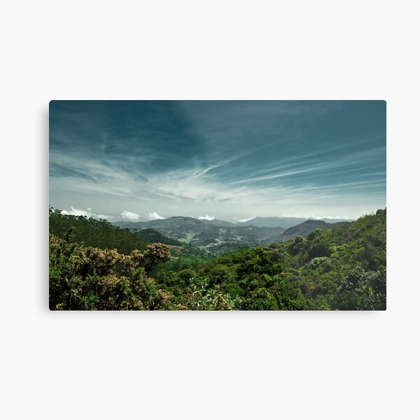 Nature is an infinite sphere of which the center is everywhere and the circumference nowhere. Metal Print