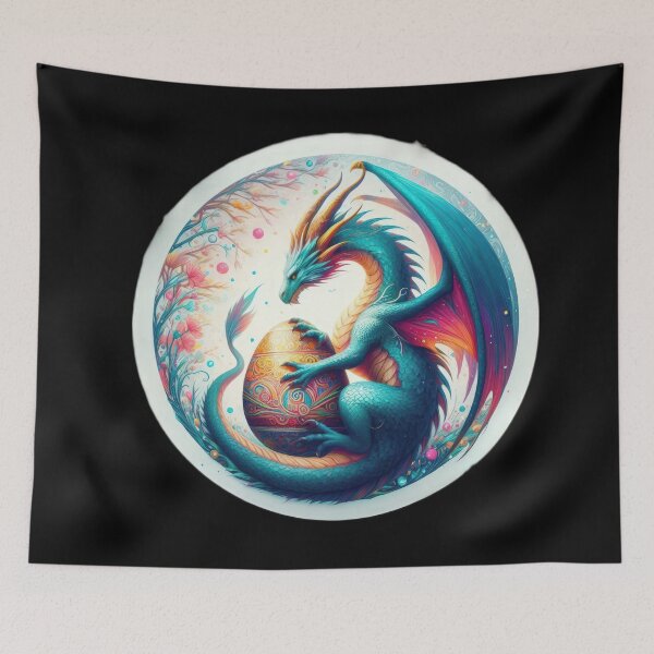 Item preview, Easter mythical Dragon animal designed and sold by Expressions-Sel.