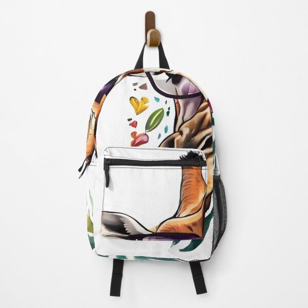 Aperçu de l'œuvre Girafe florale créée et vendue par CreativMee.