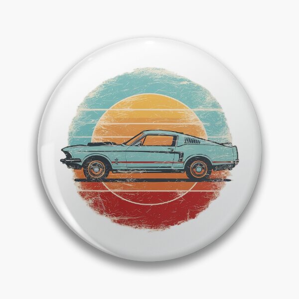 Artikelvorschau, Amerikanisches klassisches Muscle-Car entworfen und verkauft von NebulaWhimsy.
