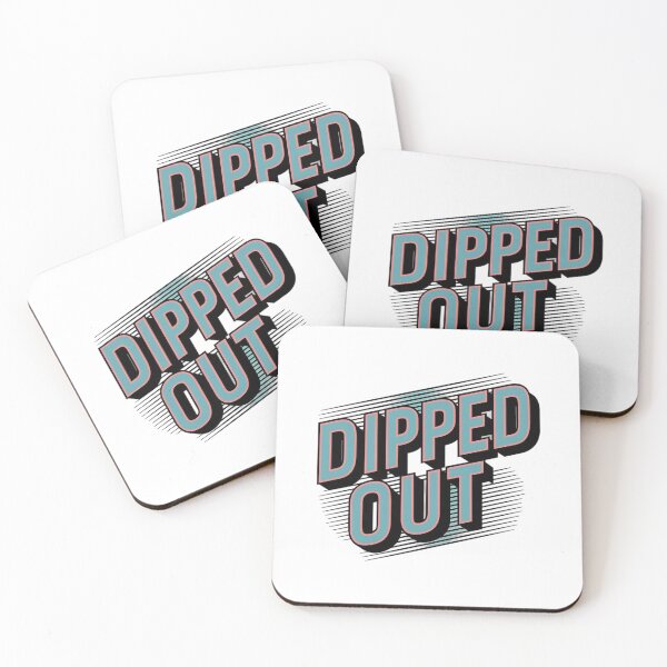 Item preview, Vintage Retro 'Dipped Out' Street Style Tee designed and sold by BlueGoldArt.