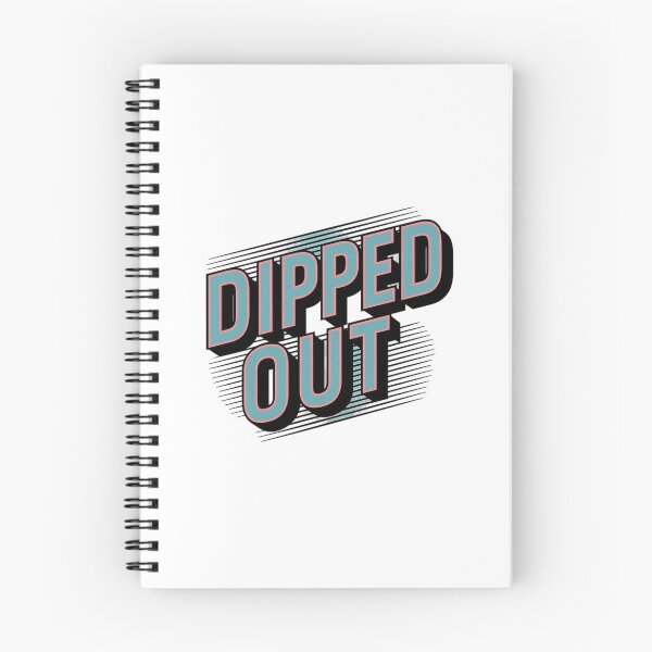 Item preview, Vintage Retro 'Dipped Out' Street Style Tee designed and sold by BlueGoldArt.