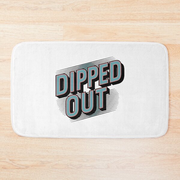 Item preview, Vintage Retro 'Dipped Out' Street Style Tee designed and sold by BlueGoldArt.