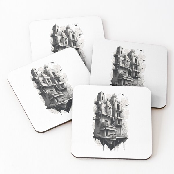 Item preview, Timeless Elegance: Captivating Black and White House Image designed and sold by KTOShop.