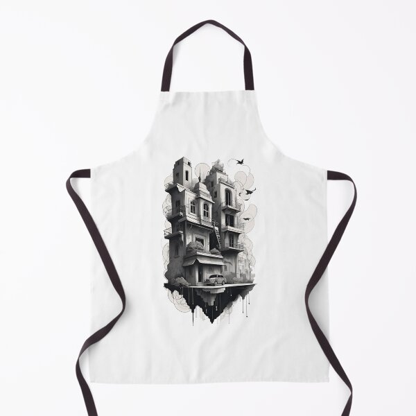 Item preview, Timeless Elegance: Captivating Black and White House Image designed and sold by KTOShop.