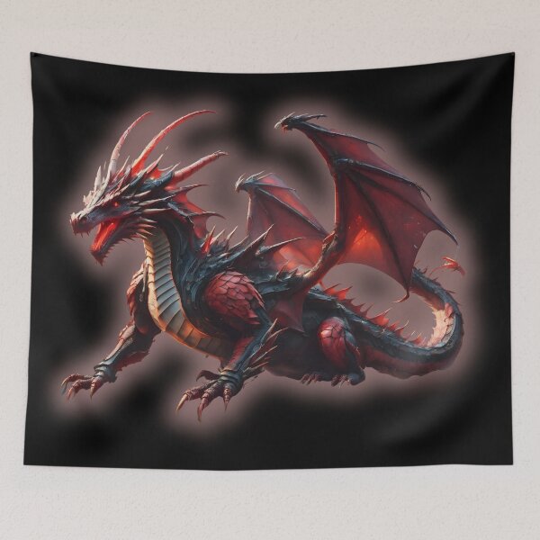 Item preview,  Dragon in Red designed and sold by CreativMee.