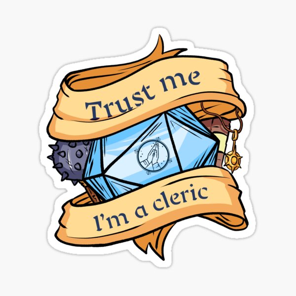 Aperçu de l'œuvre Trust me, I'm a Cleric créée et vendue par Leroinn.