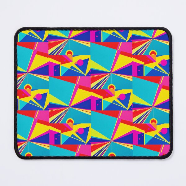 Item preview, Vibrant Geometric Pattern: Colorful Shapes for Modern Design designed and sold by KTOShop.