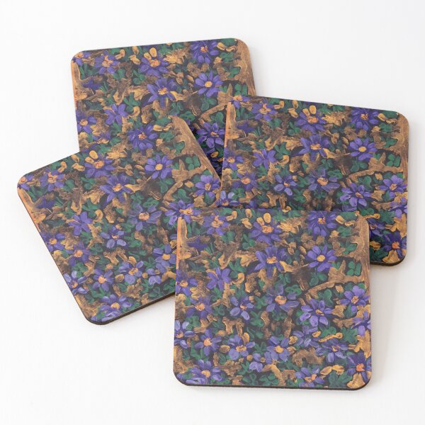 Item preview,  Blue Blossom of Flowers - Hand Painted and Digitally Enhanced designed and sold by RayanaArt.