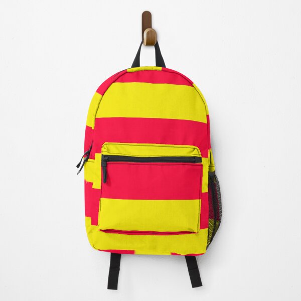 Item preview, The Catalonia flag known as the Senyera designed and sold by Peter Etchells.