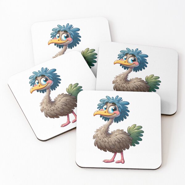 Item preview, Emu Cove Cute Animal Stickers  A Splash of Forest Frolics and Underwater Whimsy! designed and sold by dcohea.