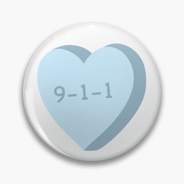 Item preview, candy heart drawing 9-1-1 tv show designed and sold by AnnesCreatives.
