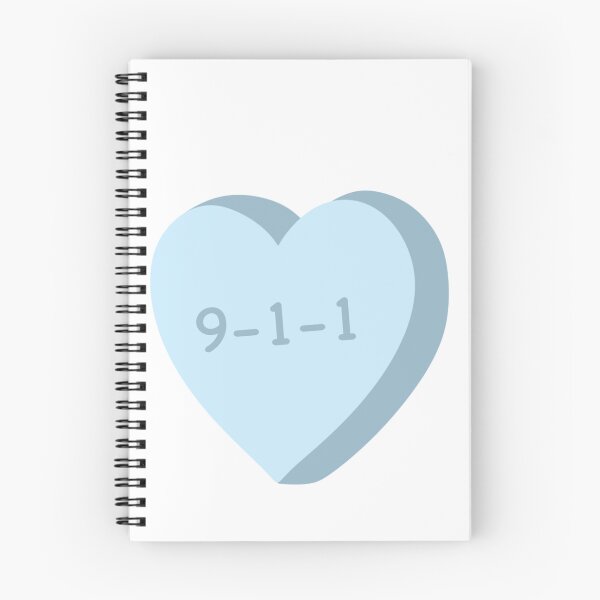 Item preview, candy heart drawing 9-1-1 tv show designed and sold by AnnesCreatives.