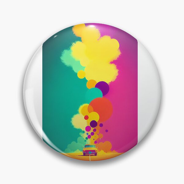 Item preview, Colorful Smoke Effect: Car with Vibrant Smoke Trails designed and sold by KTOShop.